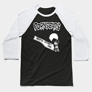 Pornscars - On Maple Street Baseball T-Shirt